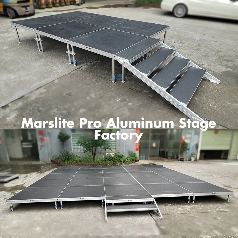 Factory Portable Stage Platform Aluminum Stage Deck Outdoor Stage Podium For Concert Events Wedding