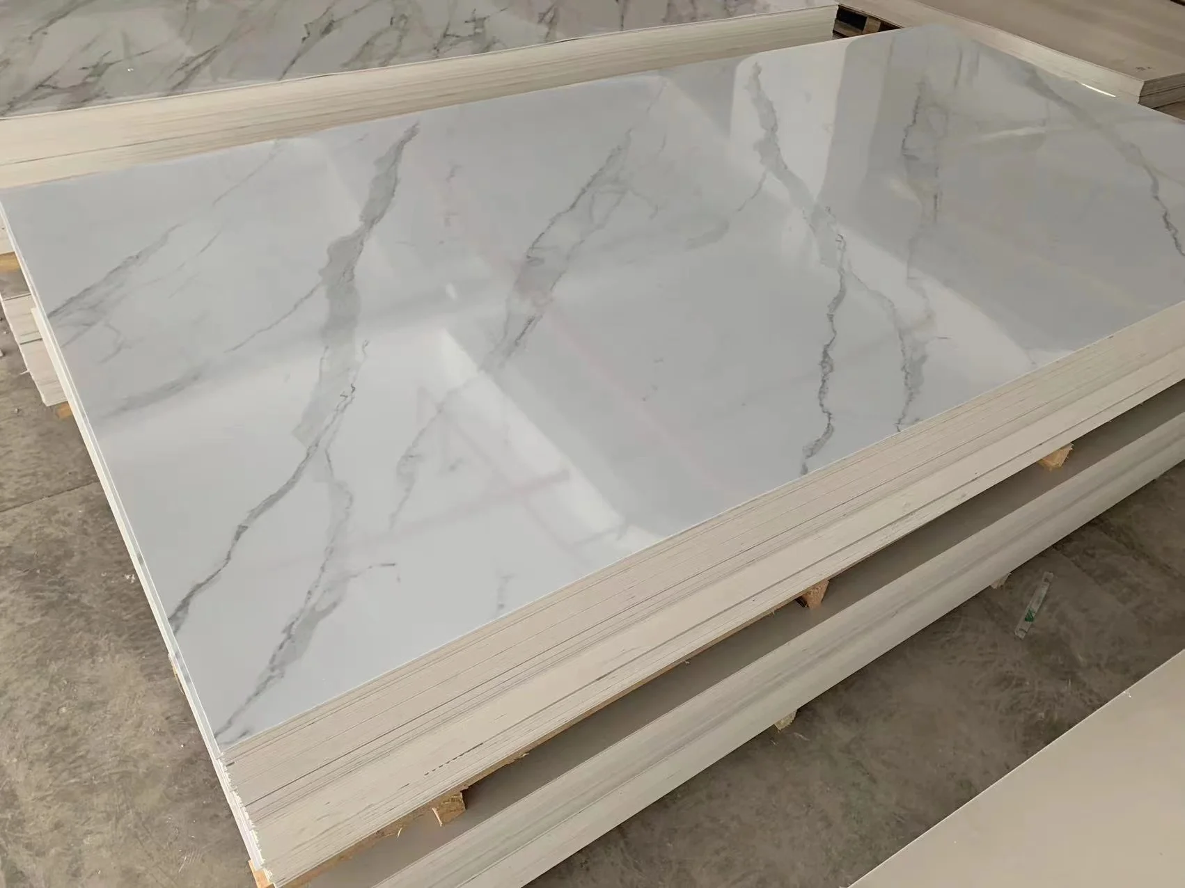 Waterproof Pvc Marble Sheet Marble Alternative Panel 3mm Pvc Uv Sheet ...