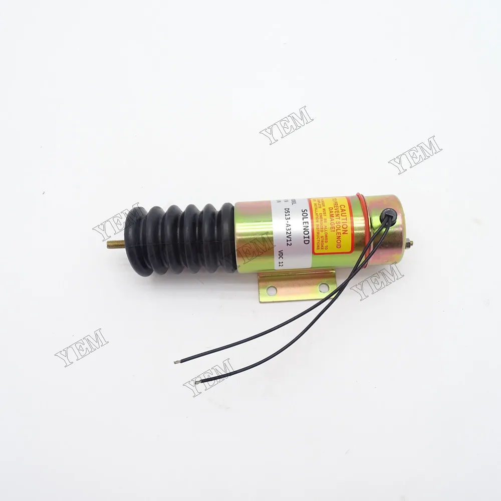 For Trombetta D513-A32V12 2001-12E2U1 Stop Solenoid Valve 12V Replacement Engine Parts 4
