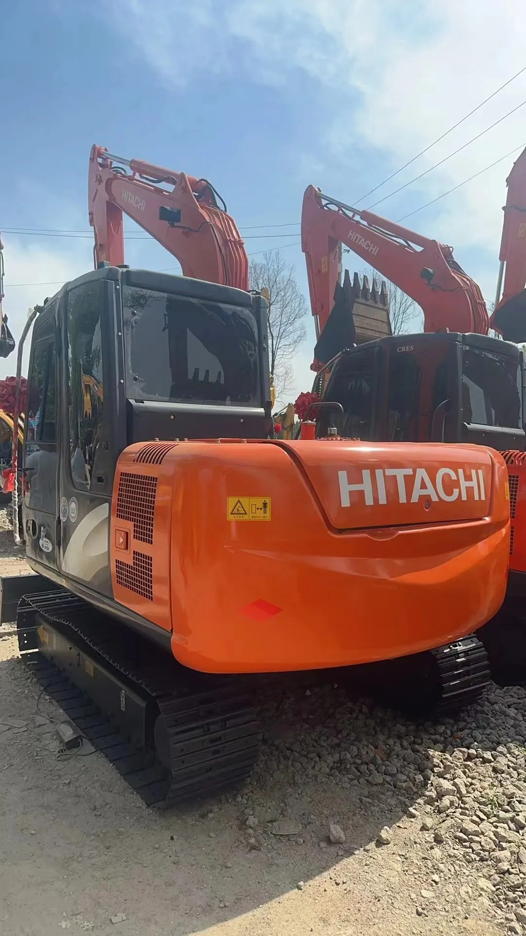 Used Hitachi ZX60 ZX50U ZX55U Series Excavator Well Maintenance