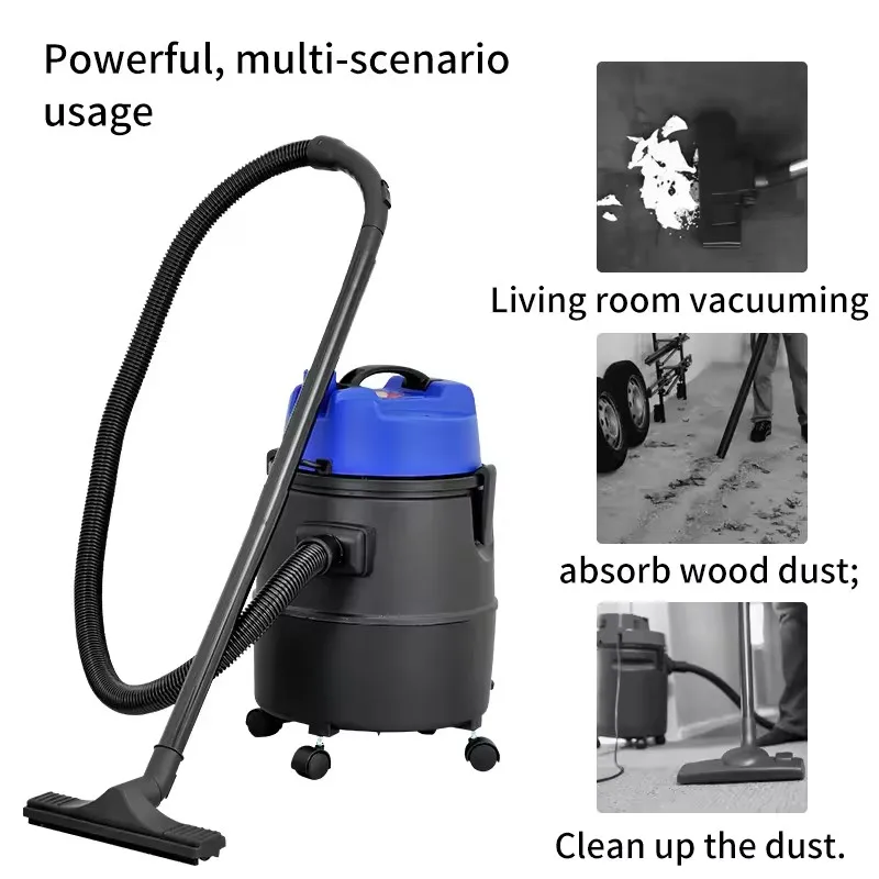 Wood Dust Cleaning 1400w Vacuum Cleaner With Linked Start/stop With ...