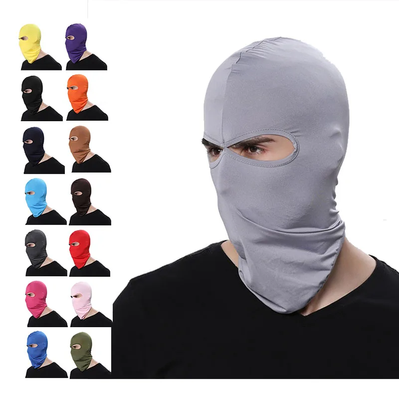 Face Cover Low MOQ Custom Logo Two Hole Balaclava Ski Balaclava Headwear Balaclava for Motorcycle