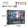Duel de dinosaures de boxe hydraulique