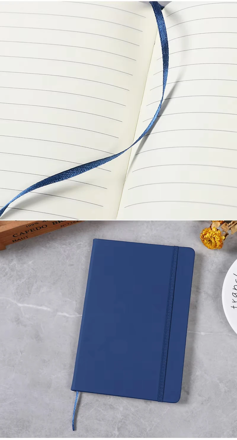 Factory price gift notebooks customizable stationery journals planner diary book logo custom note book hard cover