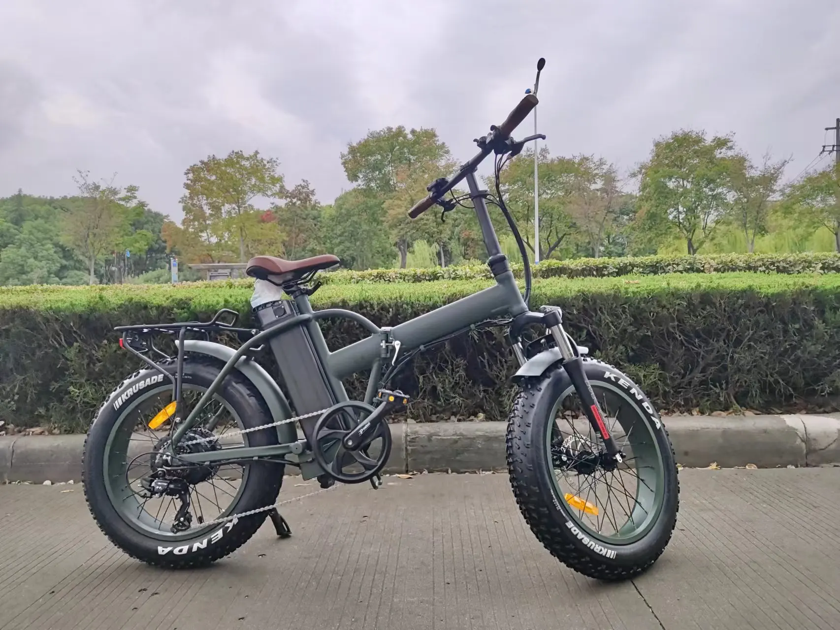 Us Warehouse 20 Inch Electric Bike Foldable Small Folding Electric 36v ...