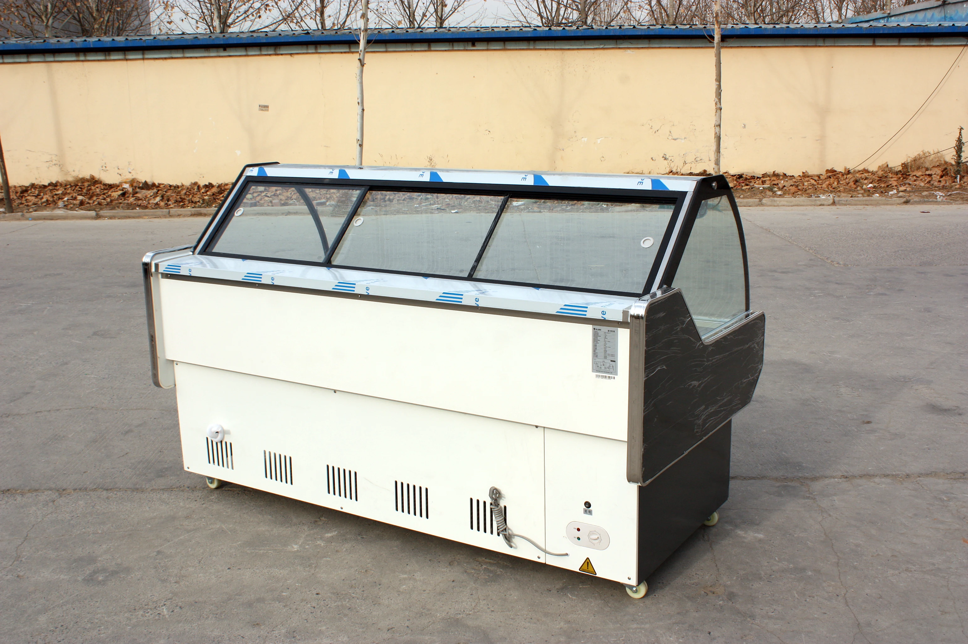 Raw Meat Display Counter Commercial Refrigerator  Meat Chiller Butchery Display Fridges Fresh Meat