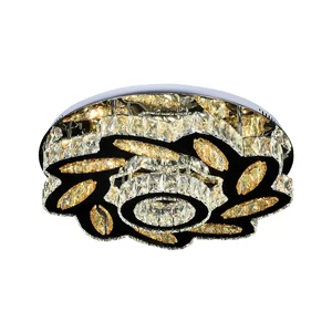 China Crystal Led  Chandeliers Ceiling Luxury Lighting Ceiling Hanging Lamp