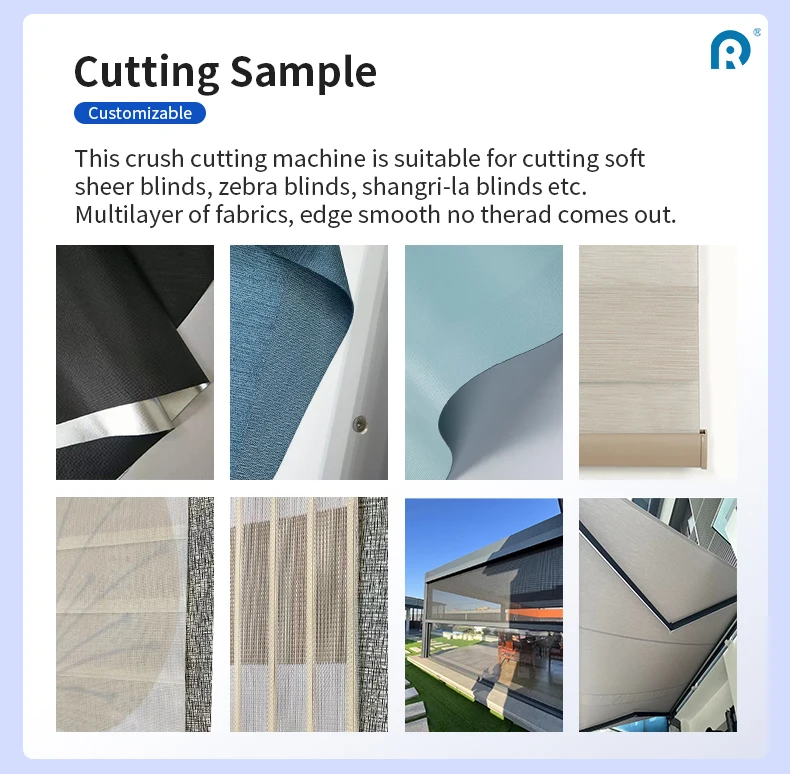 Newest Roller Blinds Cutting Machine Roller Blind Fabric Manual Cutting Roller Cutting Table Machine