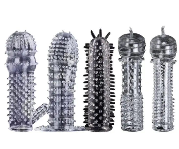 A variety of spiked braces crystal condom delay condom for adult