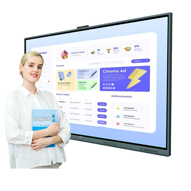 Factory Price Interactive Board for Children Interactive Smart Board Price samsung Interactive Flat Panel