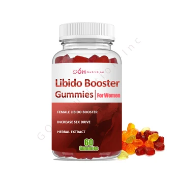GOH OEM Private Label Female Libido Booster Gummies Natural Herbal Saw Palmetto Maca Libido Enhancement Gummies