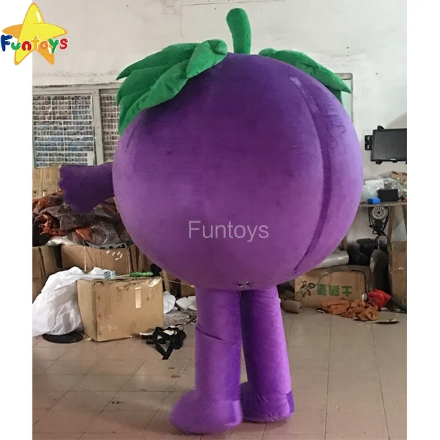 Déguisement D'aubergine Pour Adulte - Combinaison Unique Pour Fête Décalée - 8