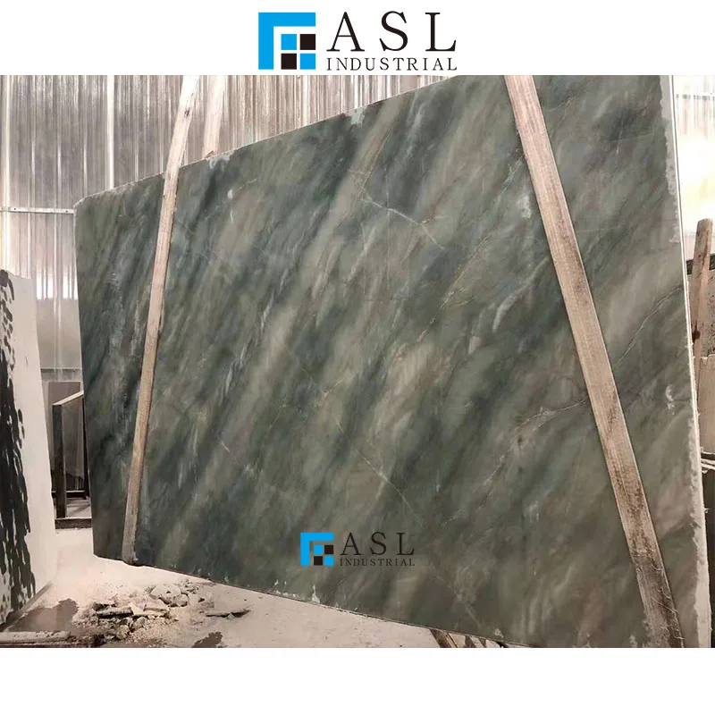 China supplier polished natural green onyx Royal green tile table tops green marmol onyx marble spider floor tiles and slabs