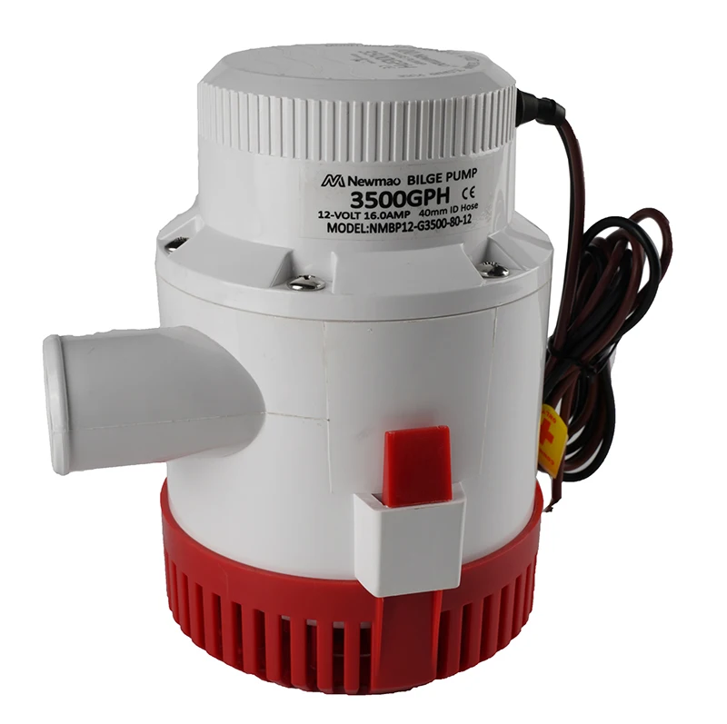 Newmao 12v Marine Sea Water Pump 3500 Gph For Marine Boat Yacht Sea