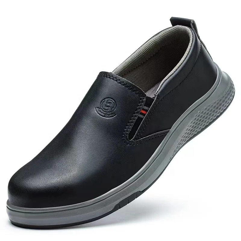 Защитная обувь со стальным носком Мужская антистатическая защитная кружевная с низким вырезом