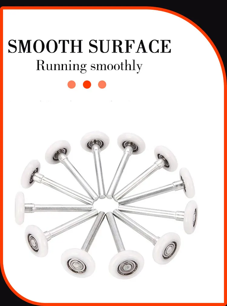 thumbnail image 2 of 20-Pack Nylon Garage Door Rollers - 10 Ball Bearing, Quiet Smooth Operation 2 of 6