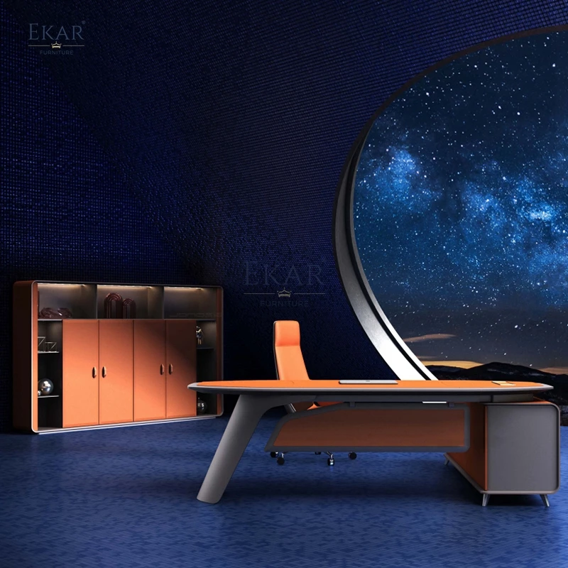 Modern home office desk-table-office area-office use manufacture