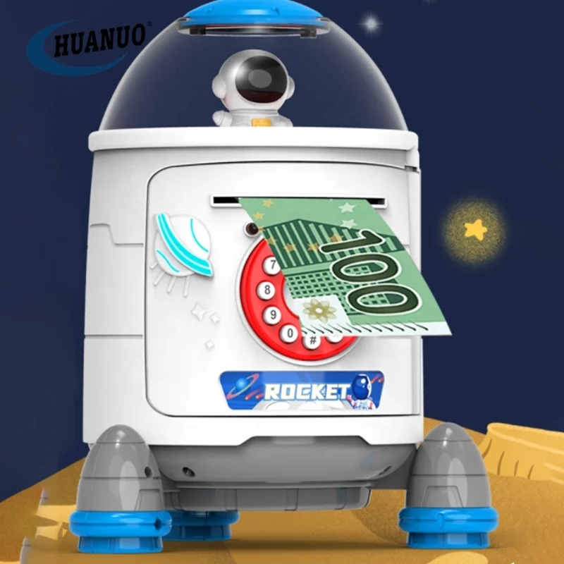 貯金箱 Amazon.co.jp: 即納！スリーコインズ3COINS電子貯金箱 スリコ知育玩具