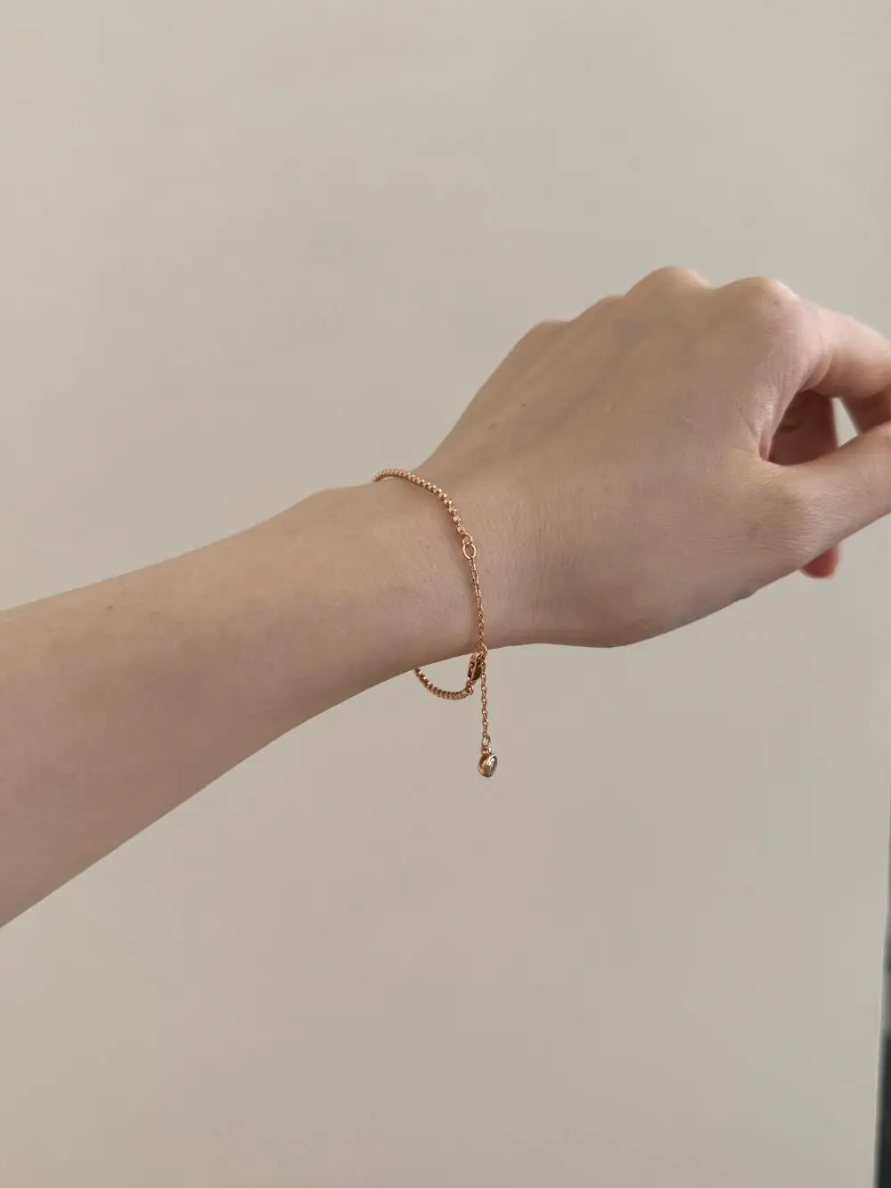 KAKODIY luxury rose gold bead chain women's bracelet 925 sterling silver jewelry zircon bracelet detail 7