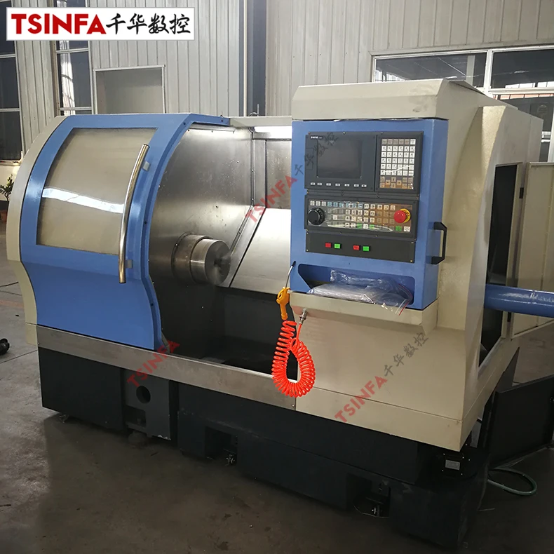 CNC Turning Lathe Machine High Speed TFA750MF Slant Bed Processing Rubber Sealing Rings Fanuc Program Control System Best Sell