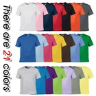 Shirts Tshirt T-shirt Printing T-shirts OEM Custom Print Logo 100% Pure Cotton T Shirts White Blank Plain Tshirt Short Sleeve Unisex Plus Size Men's T-shirt For Men
