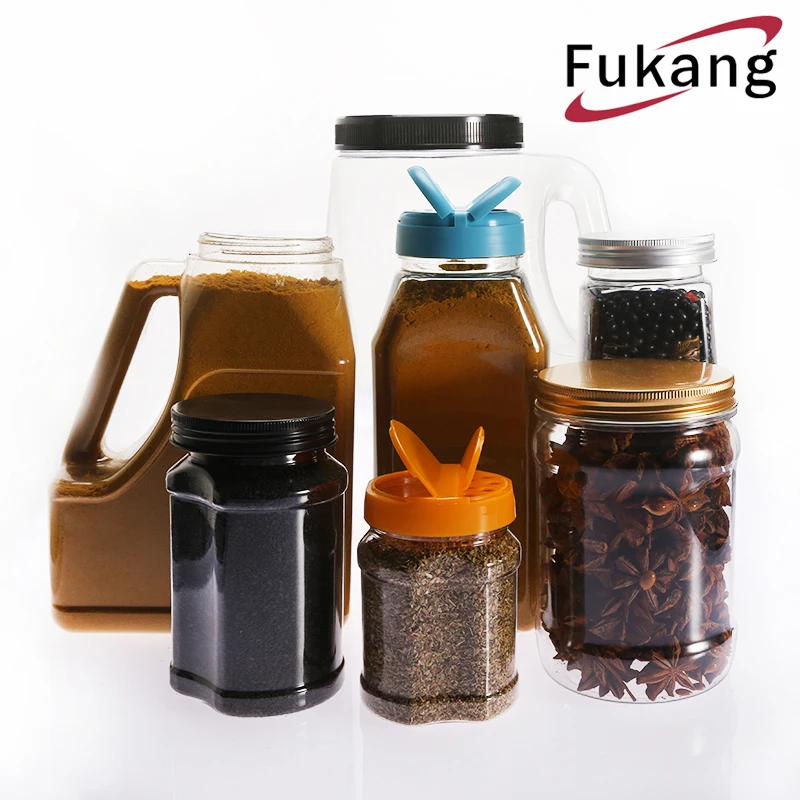 Wholesale Cheap Plastic Shaker Seasoning Bottle 50Ml 150Ml 300Ml