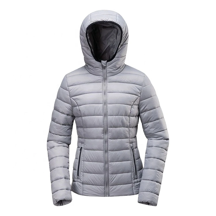 women's short hooded coat