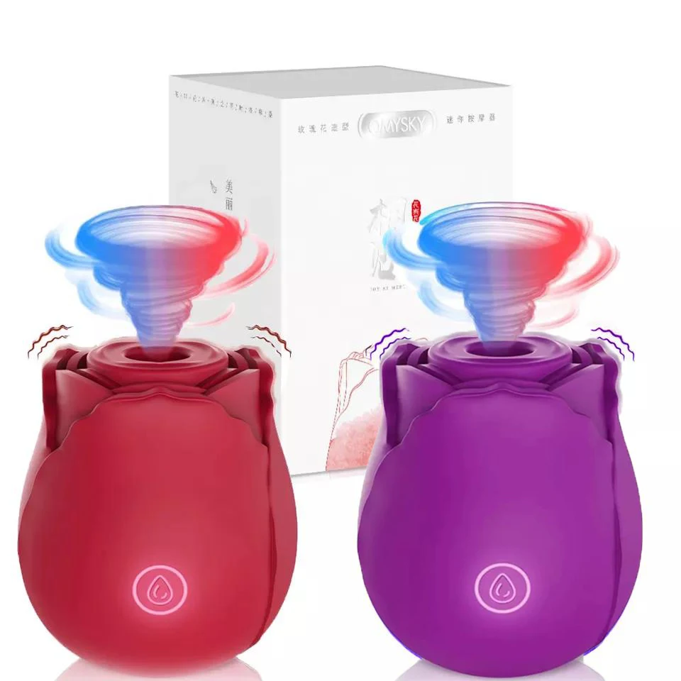 Hot Sale Waterproof Silicone Clit Sucking Vibrator Sex Toy