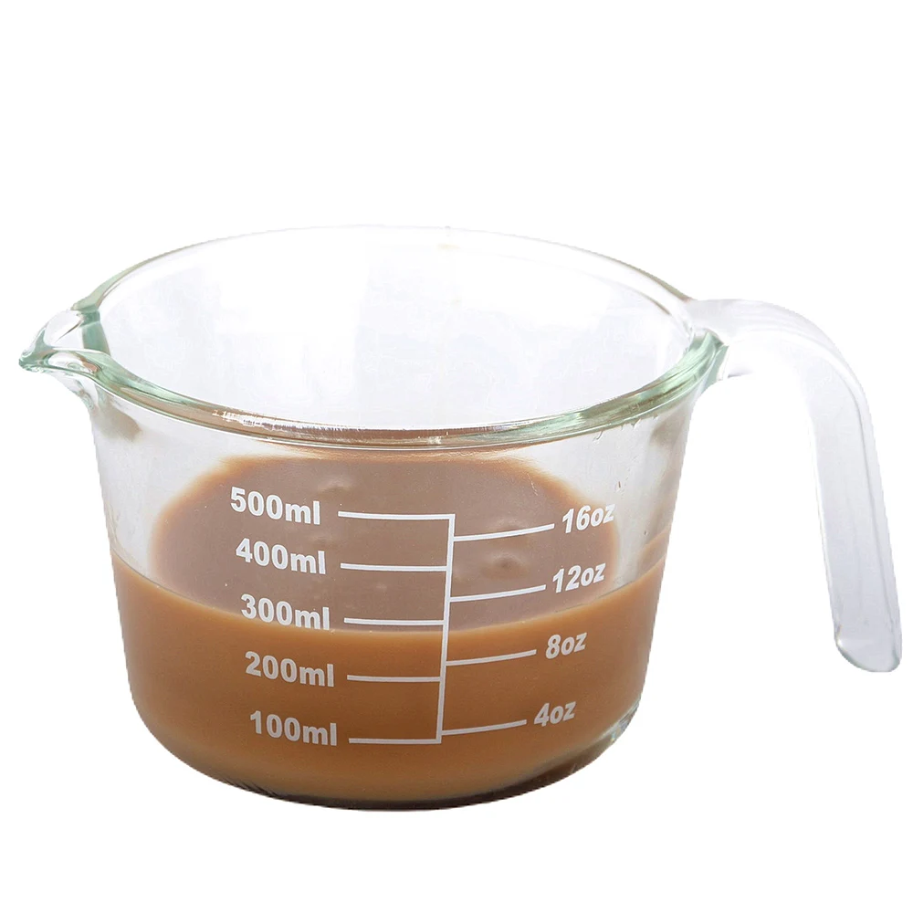 Miles Kimball 4 -Piece Glass Measuring Cup Set