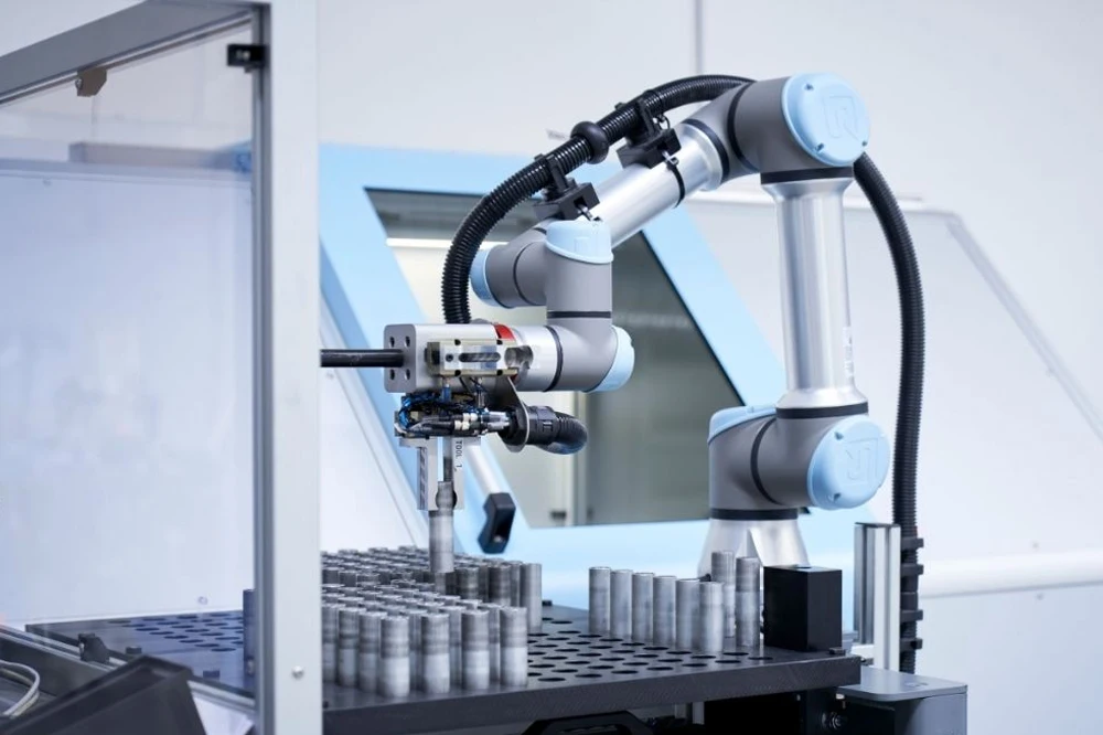 SMC Air Robotic Gripper for Collaborative Robot UR10 UR10e Cobot Robot As Quality Inspection Assembly Machine Tending