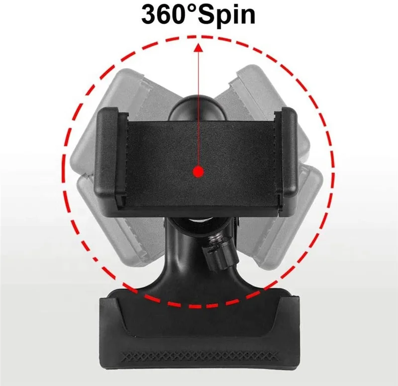 
 Регулируемое вращение на 360 градусов 1/4 дюймовое винтовое шариковое крепление для камеры монитора с супер зажимом  