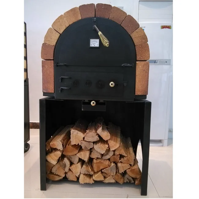 Wood Fired Pizza Oven Restaurant Insulated Brick Indoor or Outdoor Pizza Oven Wood Fire Woodfired Pizza Ovens for Sale