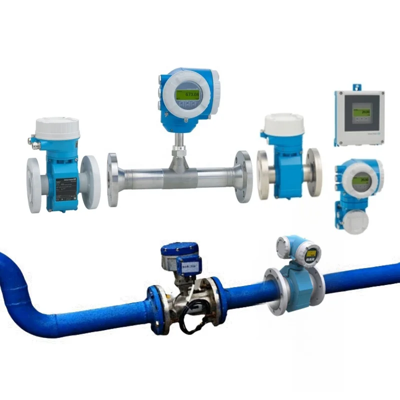 Compact E+H High Temperature Electromagnetic flowmeter Endress+Hauser Proline Promag P 300 P 500 In Corrosive Chemical