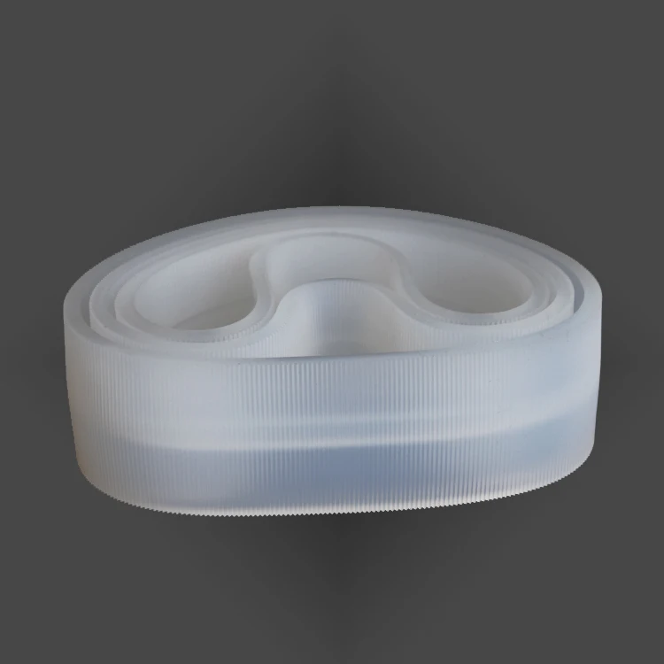 Translucent Silicone Sorting & Paging Machine Belt Timing Rubber Feeding & Pressing Plate OEM Customizable