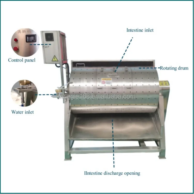 Small Chicken/Pig Intestine Cleaning Machine Lamb Tripe Sausage Casing Washing Machine Goose Intestine Rinsing Cleaning Machine