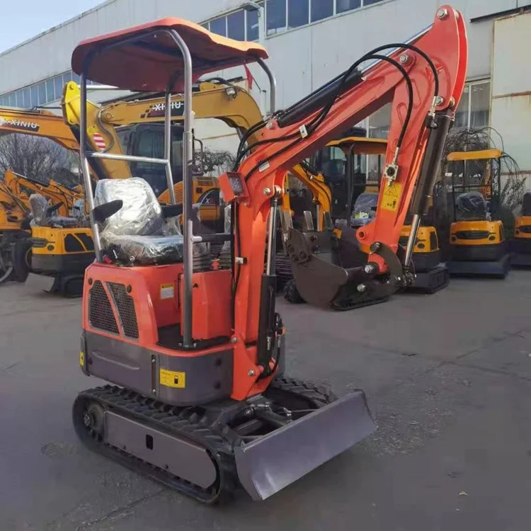 Infront YFE10 Small Digger Mini Crawler Excavator Price with Auger Roof Ripper