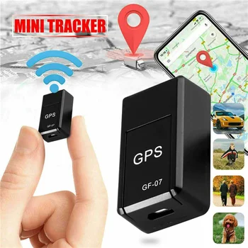 POP DUCK Cheap Mini Personal Kids Microchip Location Tracker Pet Locator Chargeable SIM GF07 Mini Dog Pet Tracker Gps