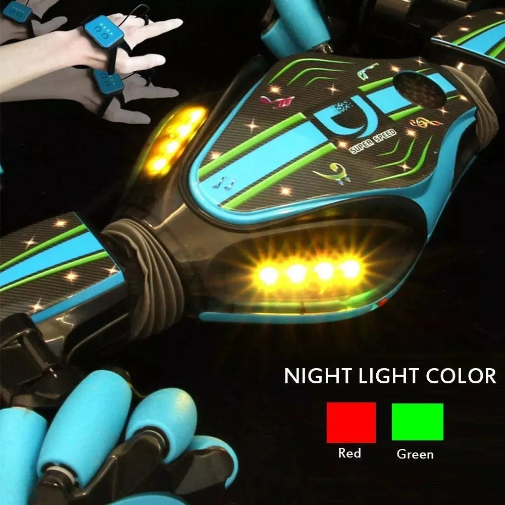 Hand Induction Control RC Vehicle Musical 360 Degree Rolling Double Side Gesture Control Stunt Car