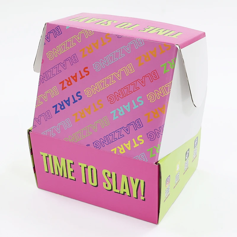 China Custom Full Color Printed Square Small Skin Care Products Foldable Cardboard Paper Bath Bomb Packaging Box