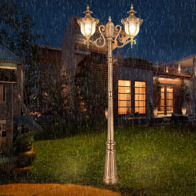 European-style Courtyard Lights Street Lights Outdoor Lawn Lights Exterior Lights Villa Garden Pillar Lights Residential Lights
