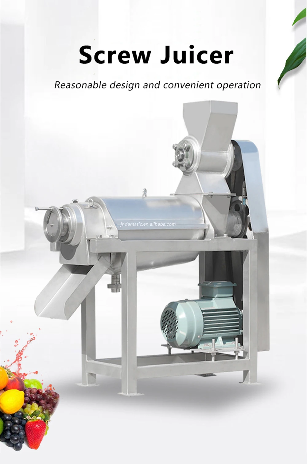 Commercial Papaya Orange Juice Passion Fruit Pulp Press Juice