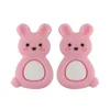 Rabbit Focal bead Baby Pink SA125