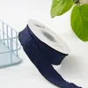 2.5mm navy polka dot wavy edge [10 yards]