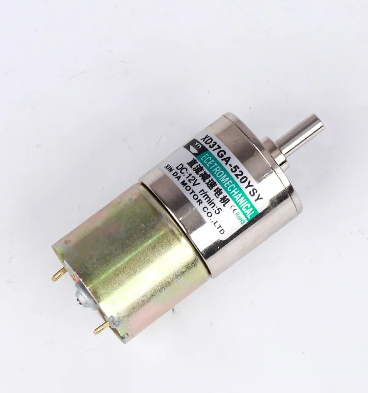 Mini Dc Motor 12v24v 100rpm With Gear Reduction And Adjustable Speed ...