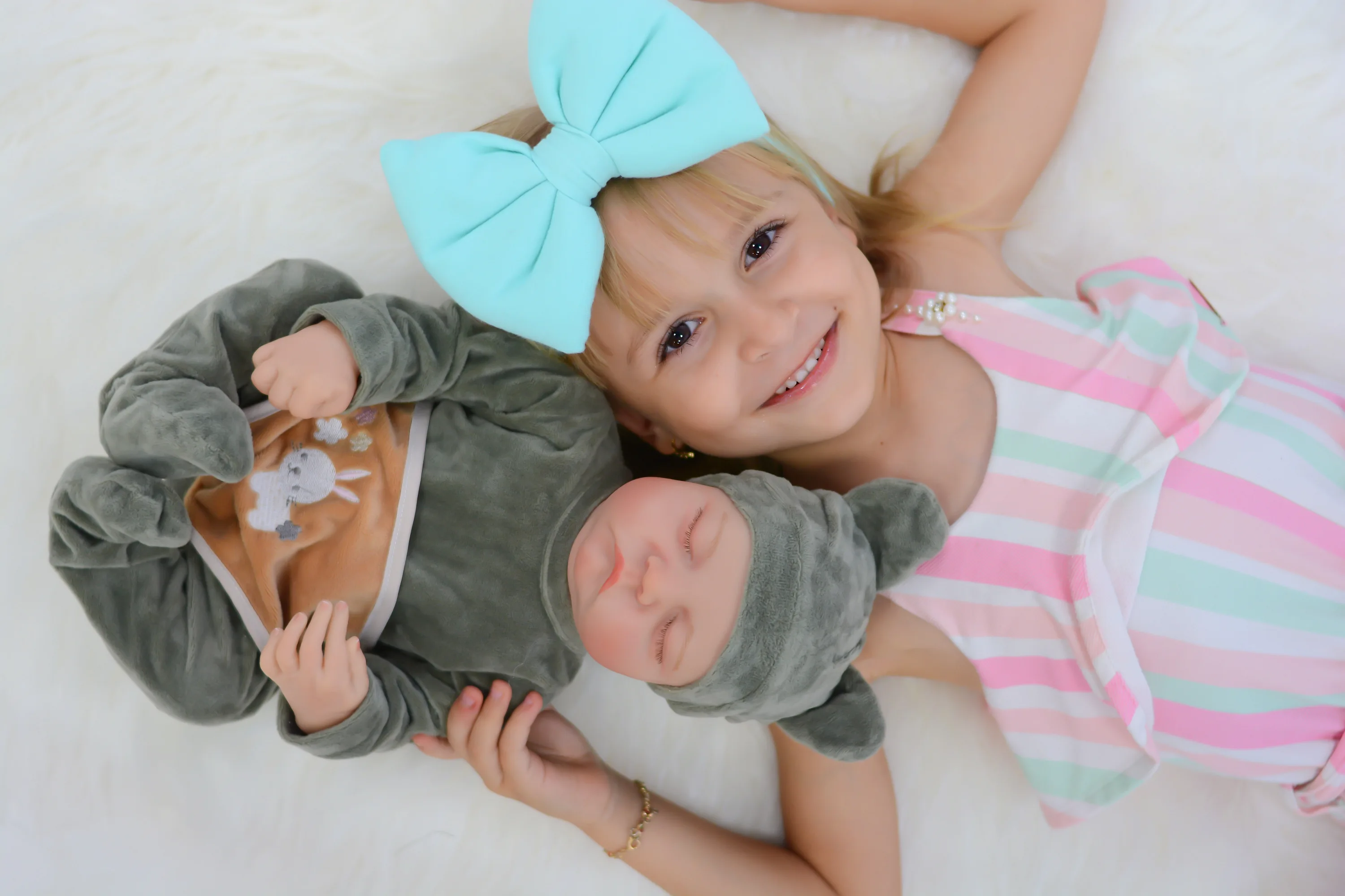 Babeside Lifelike Full Silicone Reborn Baby Dolls Newborn Toddler