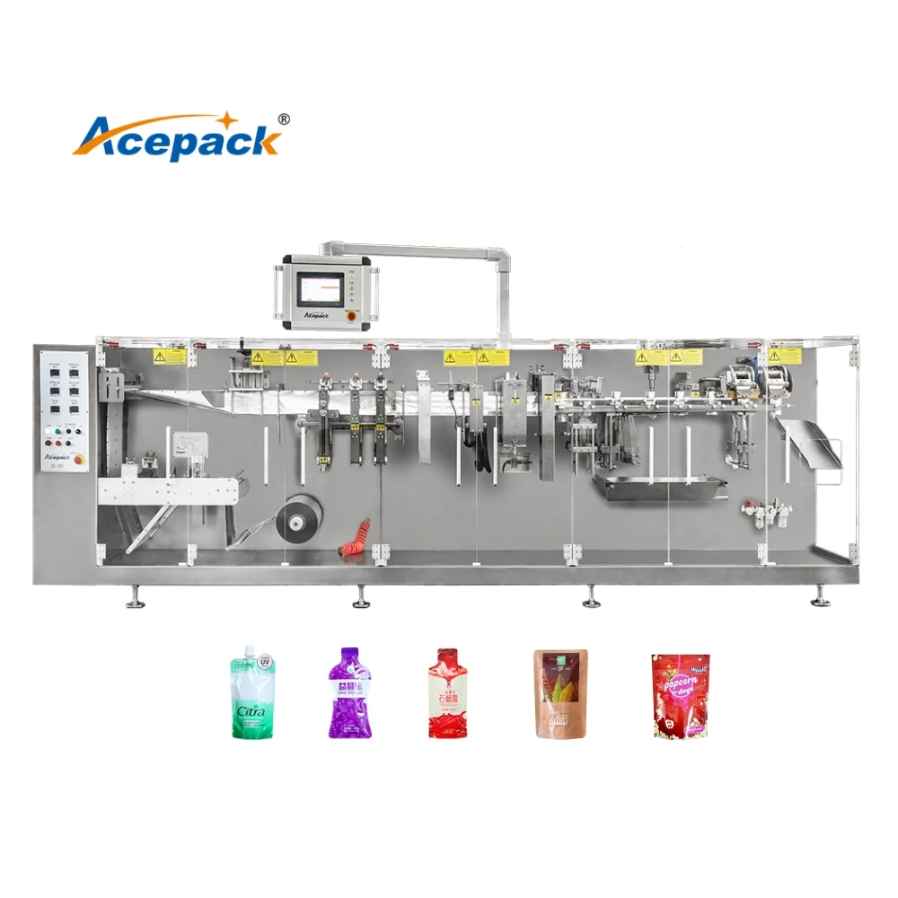 Acepack Automatic Stand up Pouch Packaging for Juice Milk Liquid ...