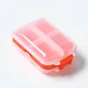 Coquille blanche bord orange