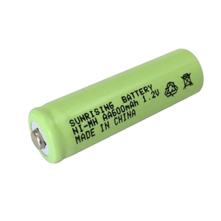 Ni-MH rechargeable battery aa 600mah 1.2V batteries