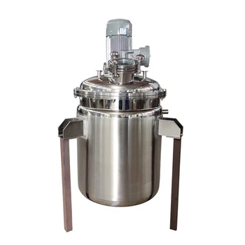 Customized Lab 50L 100L enzymolysis mixing chemical reactor with electric heating