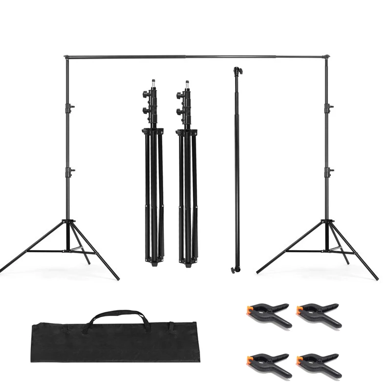 2.8x3m Photography Background Stand Heavy Duty Backdrop Stand Photo